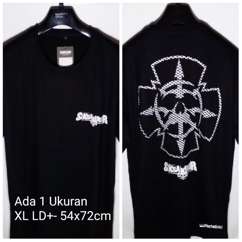 Kaos Band Metal Siksa Kubur Logo