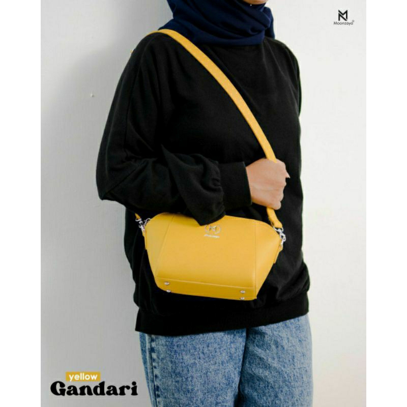 Moonzaya Gandari Bag Yellow