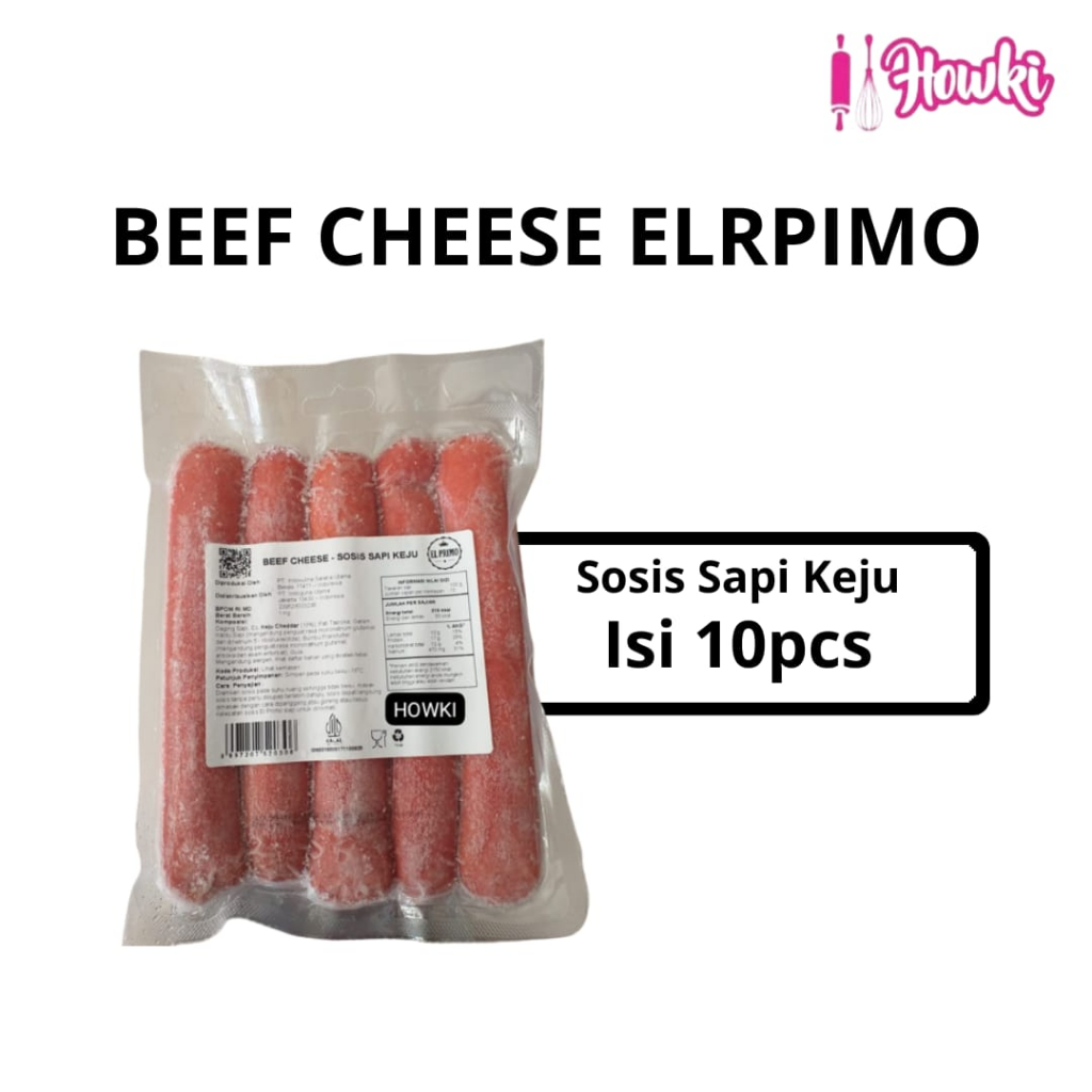 

EL Primo Beef Cheese Sausage 1Kg/sosis keju el primo.