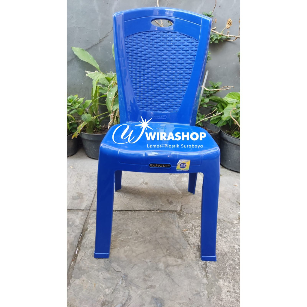 kursi sender Napolly BIG 211 / kursi ruang makan plastik tebal kuat / kursi terop/ kursi hajatan khu
