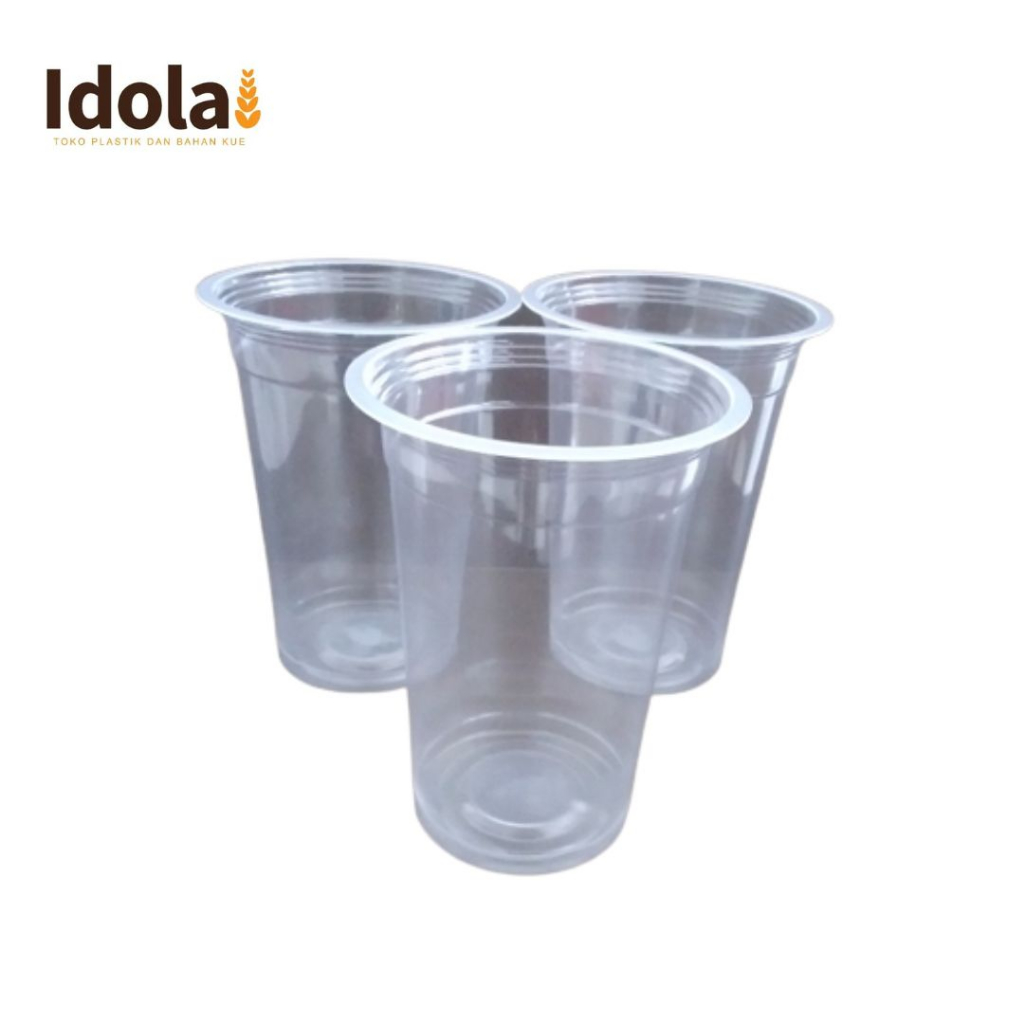 Gelas plastik 16 OZ Starindo