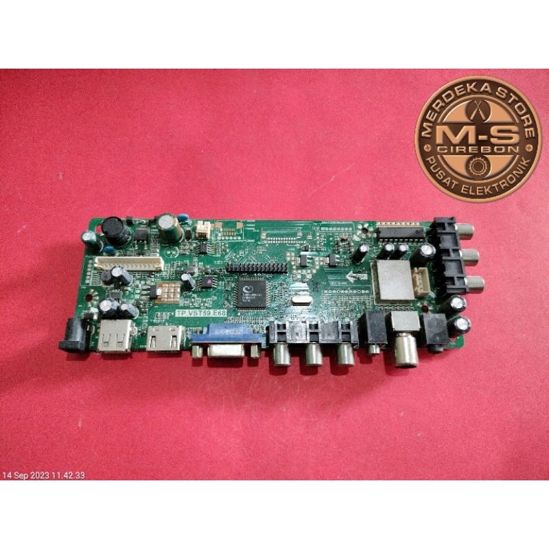 Mb mainboard module mesin tv AKARI LE-23K88