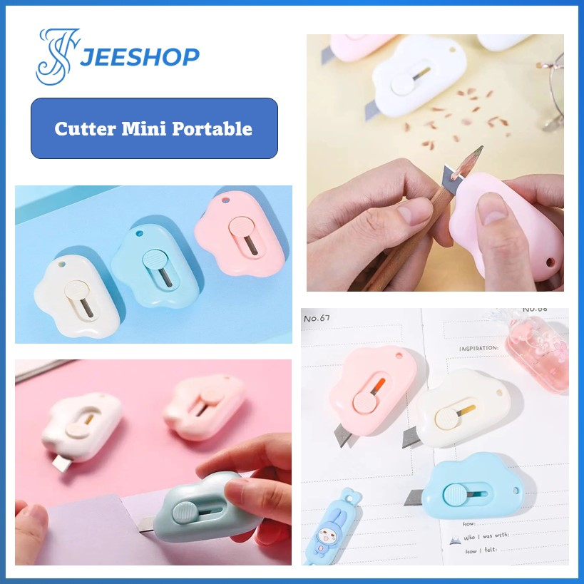 

Cutter Mini Pemotong Kertas Portable Cutter Mini Cloud Shape Portable