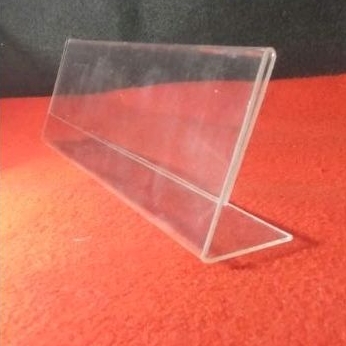 

Akrilik display custom uk 11x30cm letter L 90°