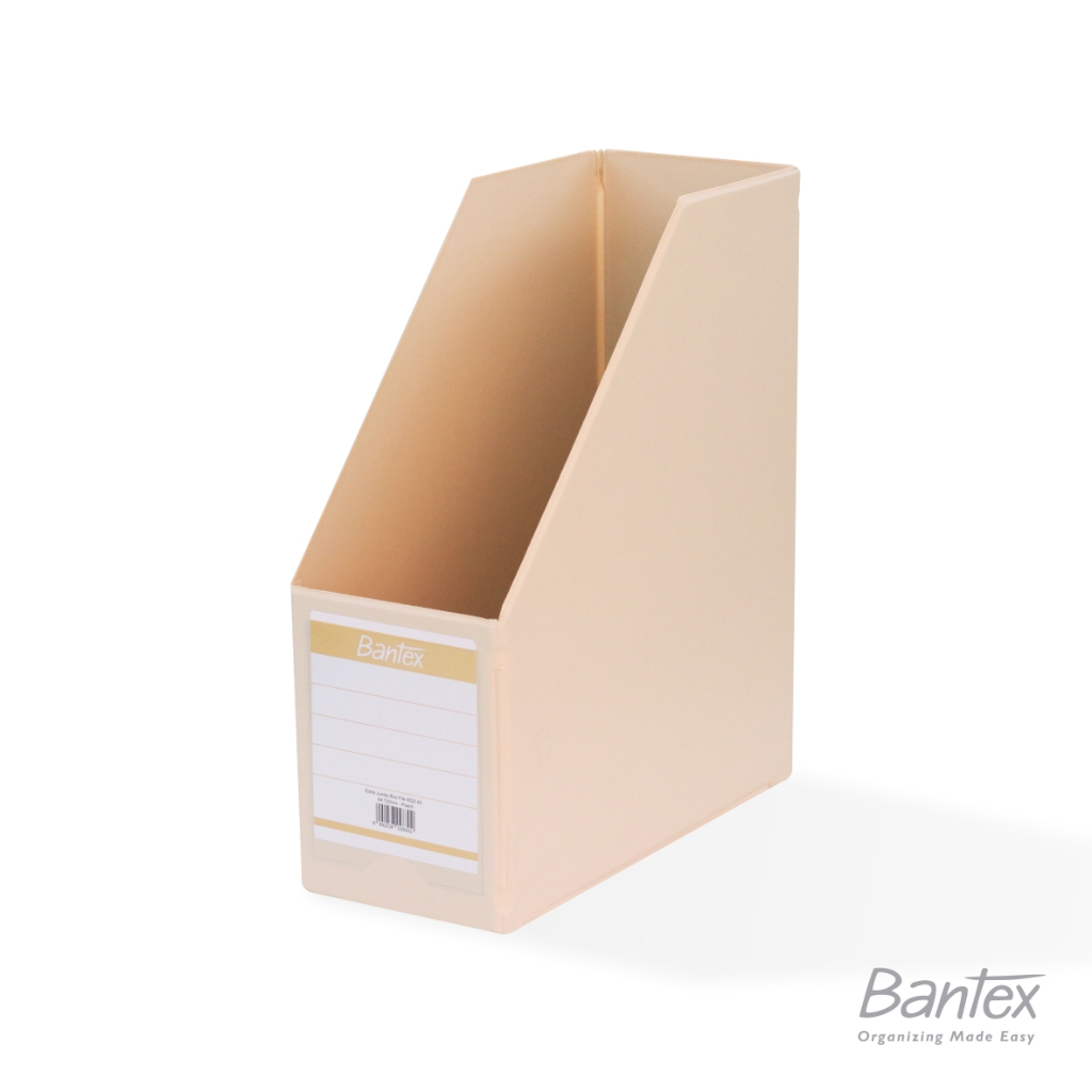 

Bantex Box File Magazine File Extra Jumbo A4 Peach 4022 45