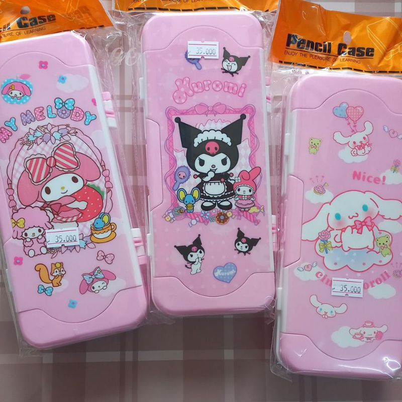 

Tempat pensil tingkat sanrio
