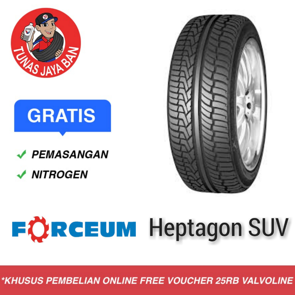 Ban Mobil Forceum Heptagon SUV 255/60 R17 Toko Surabaya 255 60 17