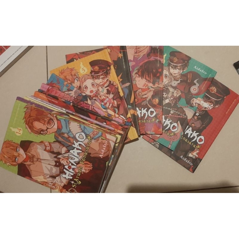 Komik/Manga Hanako si Arwah Penasaran Original Bekas Vol. 1-14