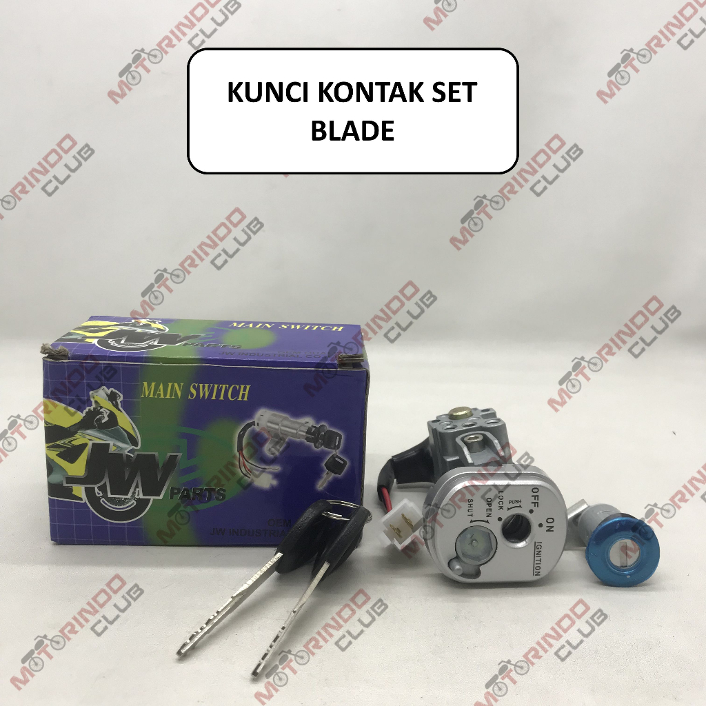 Kunci Kontak Set Motor BLADE merek JW ( Kunci Kontak + Sadel )