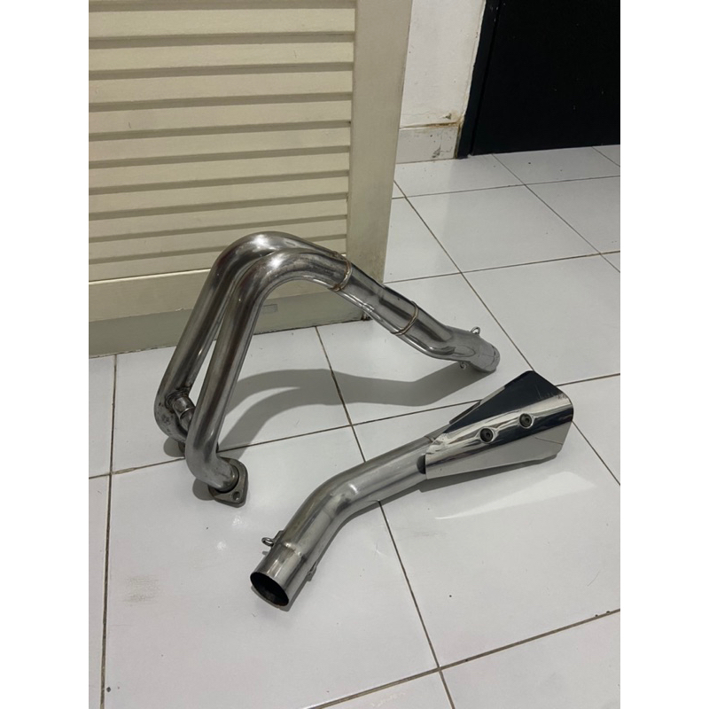 Header Yoshimura Ninja 250 karbu Leher Racing Yoshimura ninja karbu header ninja karbu fullsystem US