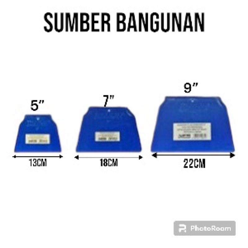 SKRAP PLASTIK TEBAL MURAH / SKRAP DEMPUL PLASTIK