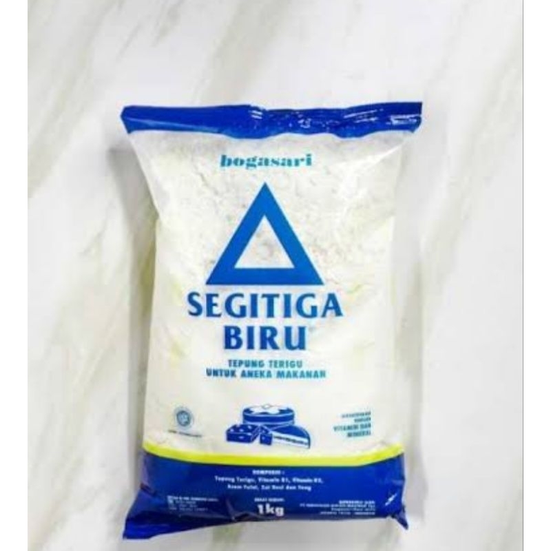 

tepung trigu segitiga biru 1kg live murah 8ribuan