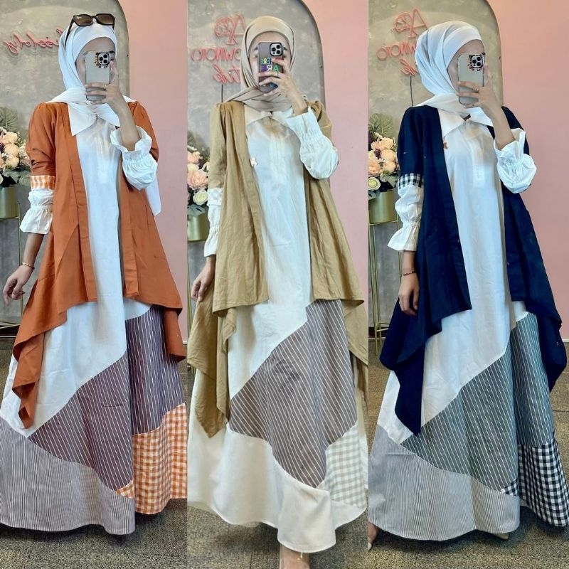 JAMILA DRESS by MISSLOLY,gamis remaja cantik,gamis brand,dress remaja