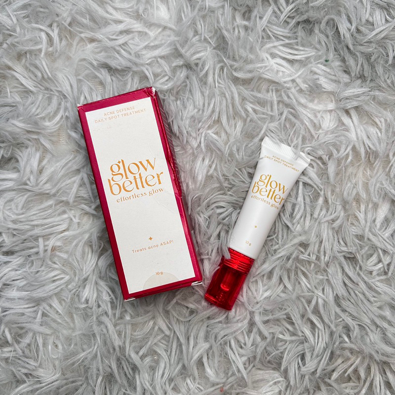 NEW Gl*w Better Effortless Glow Acne Defense Daily Spot Treatment 10gr - Skincare Jerawat