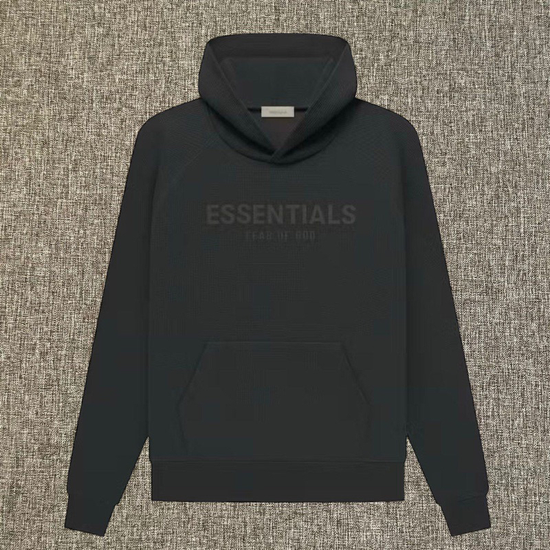 Essentials Fear Of God Offblack Raglan Hoodie Original