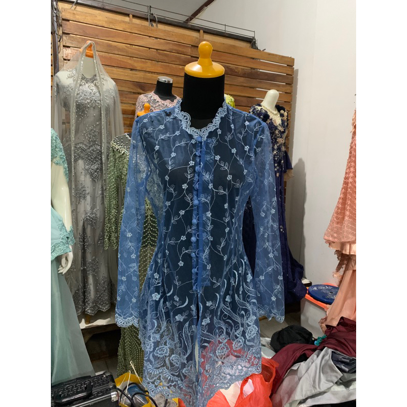 kebaya biru preloved