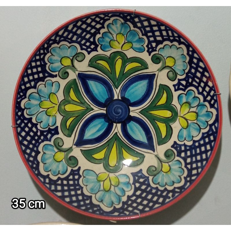 Piring Hias gantung model imari