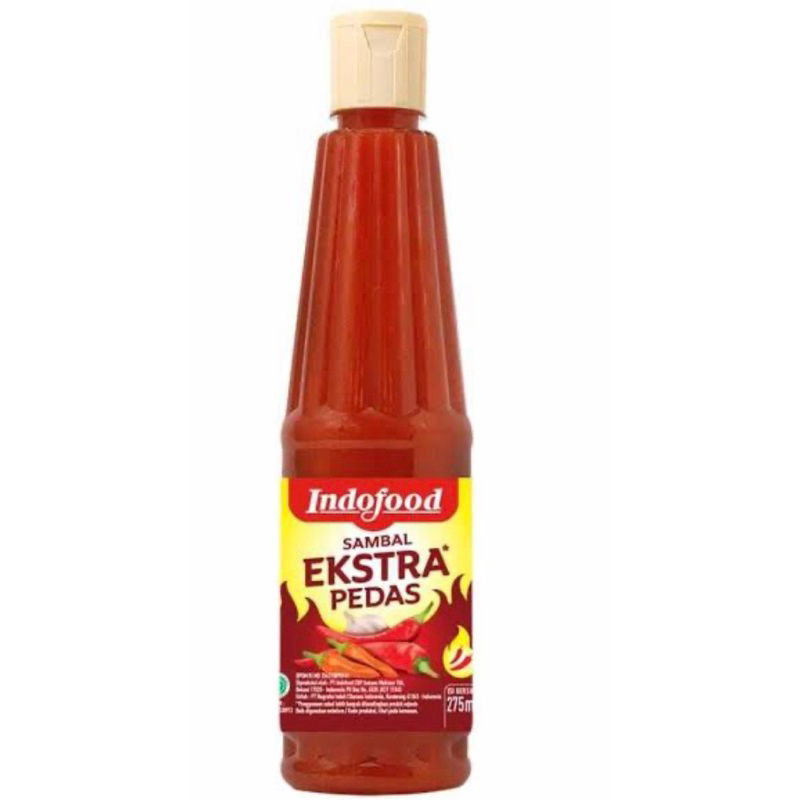 

Saos indofood extra pedas 275 ml