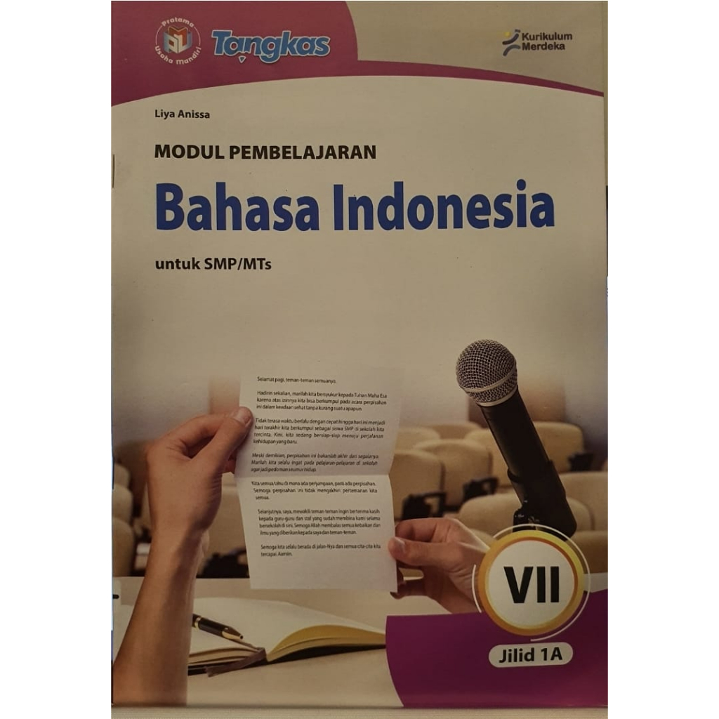LKS Tangkas Merdeka - Bahasa Indonesia Kelas 7 Semester 1 - Kurikulum Merdeka