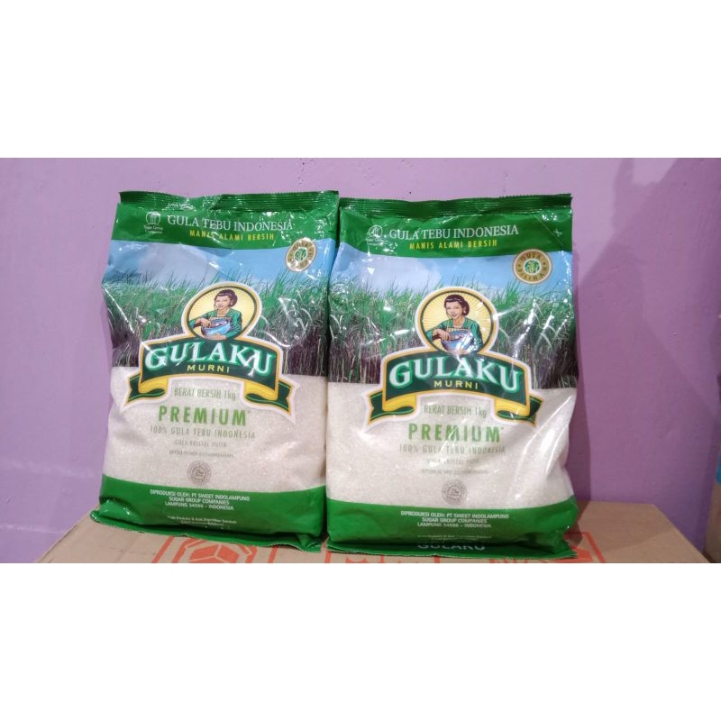 

Gula pasir Gulaku 1kg