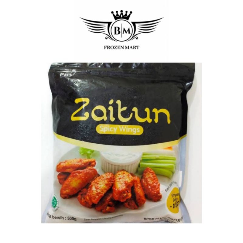 

Spicy wing Zaitun 500gr