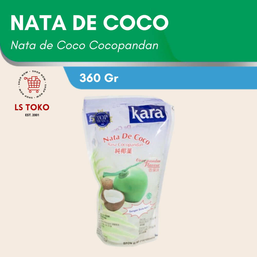 

Kara Nata De Coco 360gr – Sari Kelapa Rasa Cocopandan