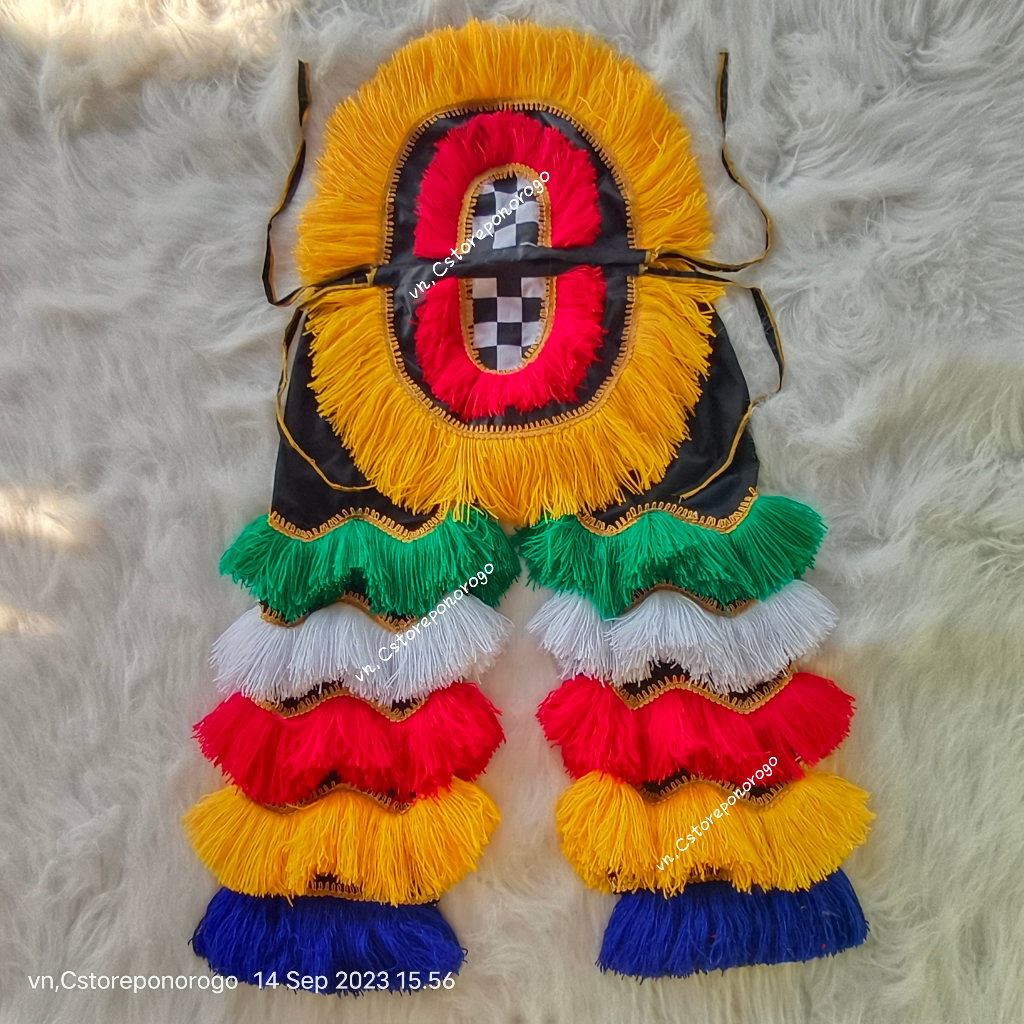 CELANA BARONG DEWASA PELANGI KAIN DRILL / celana barong / celana barongan / celana reog / celana jar