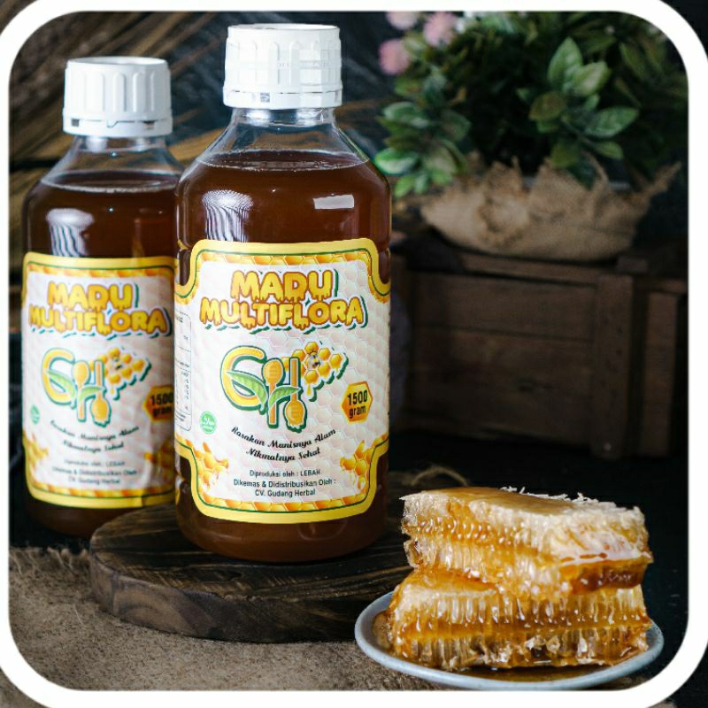 

Madu Multiflora GH 1500gram 100% Asli madu murni untuk keluarga, madu anak, madu dewasa, madu kesehatan tubuh