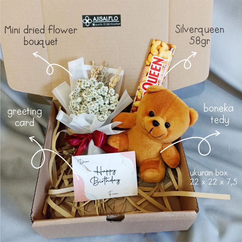 

Kado Ulang Tahun Cewek Cowok Gift box Ultah Hampers Coklat Anniversary
