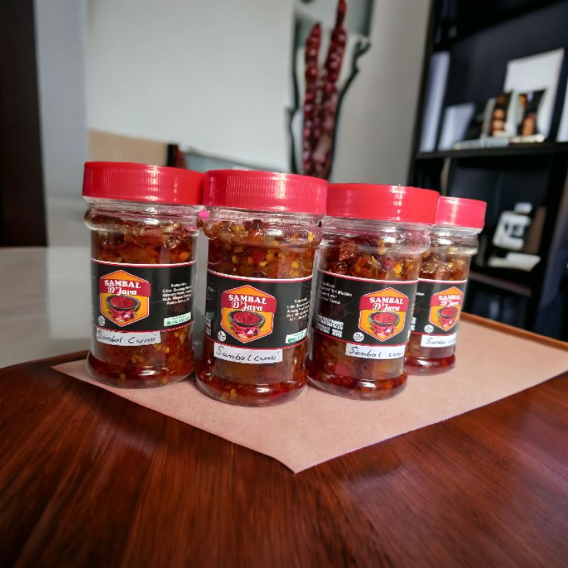

sambal cumi asin pedas nampol