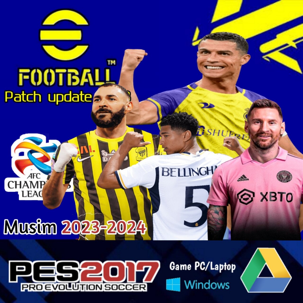 PES 2017 + PATCH BRI LIGA 1