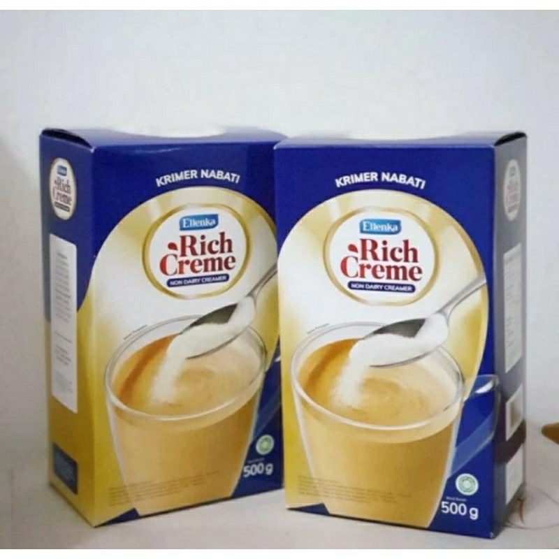 

Rich Creme Ellenka Non Dairy Creamer Krimer Bubuk 500gram