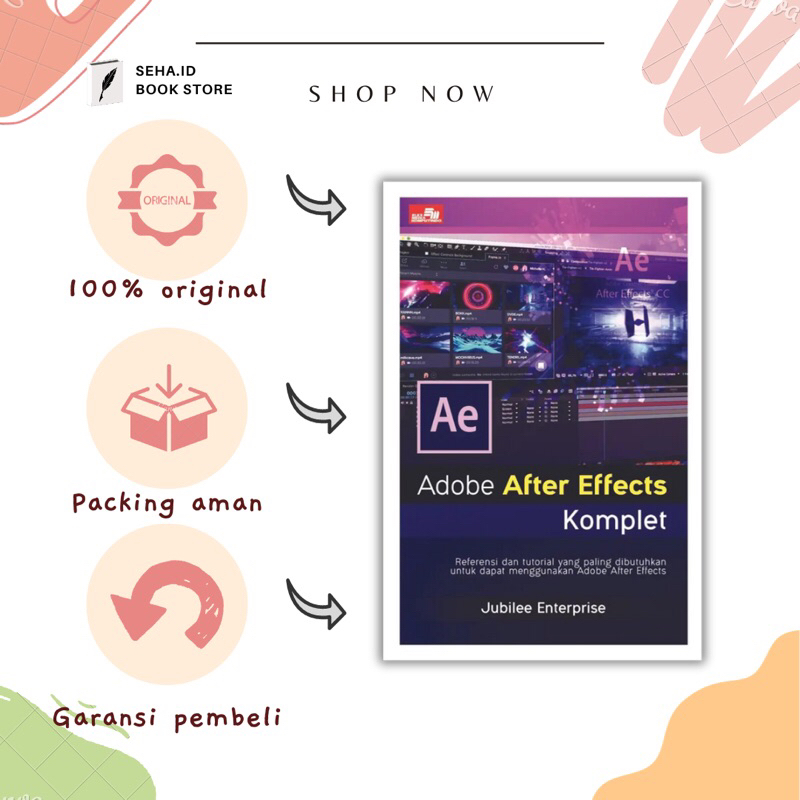 Buku Adobe After Effects Komplet