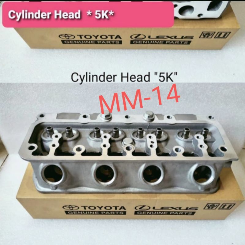 CYLINDER HEAD ONLY DEKSEL HEAD KIJANG 5K ORIGINAL