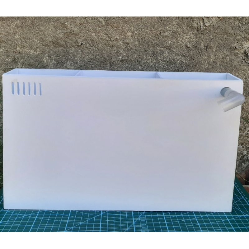 Sump Filter Belakang/Samping DIY Akuarium Aquascape 40cm