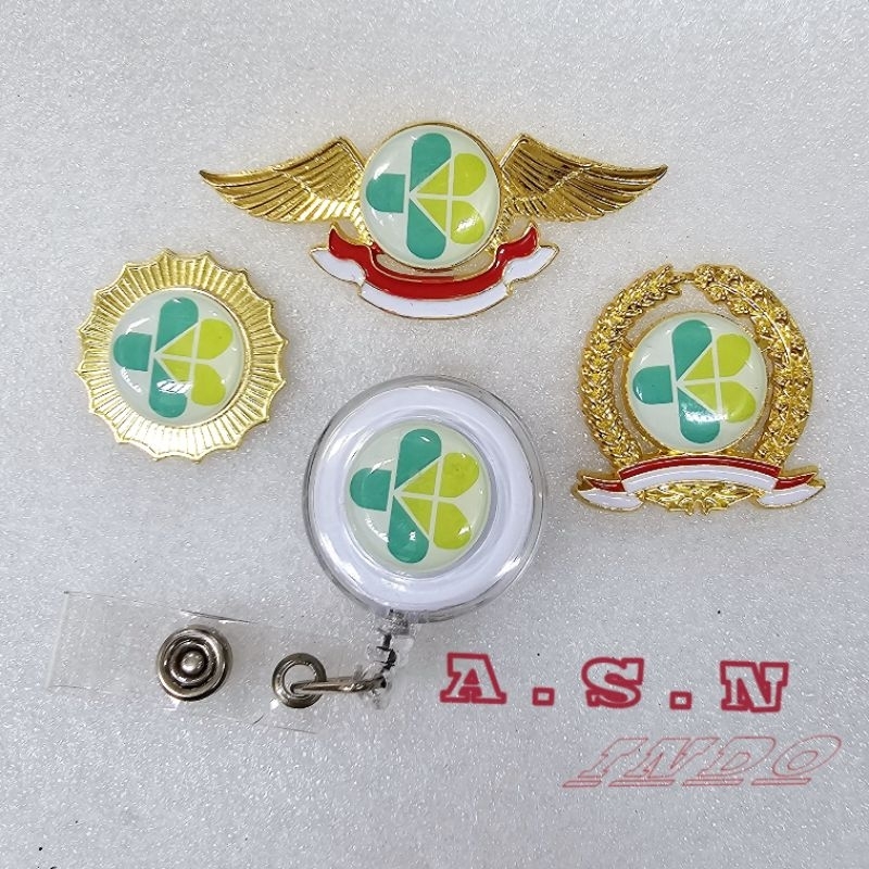 Pin Logo Kemenkes Yoyo Id Card Kemenkes Lencana Kemenkes