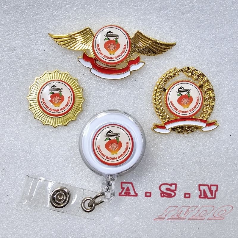 Pin Logo IBI Yoyo Id Card IBI Lencana IBI