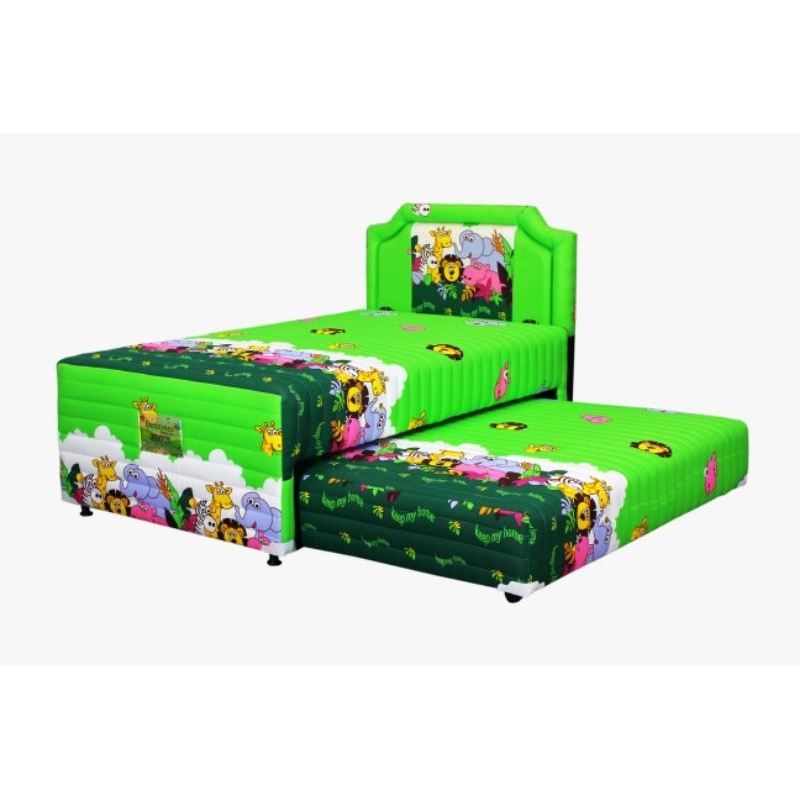 Springbed Dentones Bed Dorong Zoo by Empire