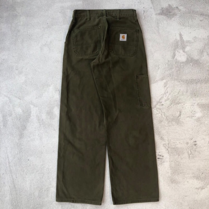 carpenter carhartt olive green