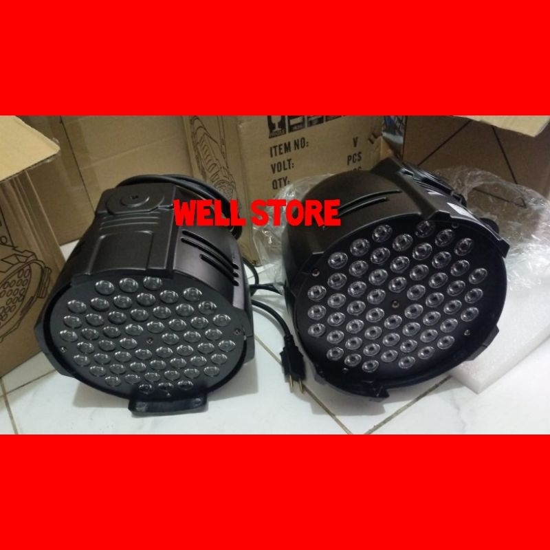 Lampu Parled 54x3W RGBW 4Line
