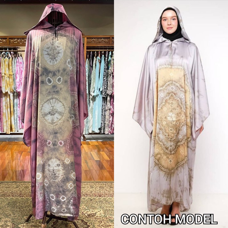 Dahlia Dress Batik Abstrak Maxi Gamis kaftan By Dian Pelangi ( ORIGINAL ) Limited Edition 