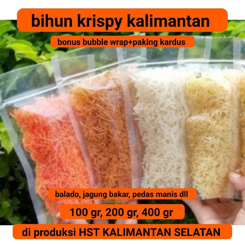 

COD 400 gram bihun krispy kalimantan