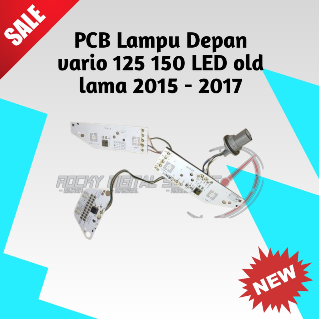 pcb lampu depan vario 125 150 led old lama tahun 2015 2016 2017 original ahm honda ori