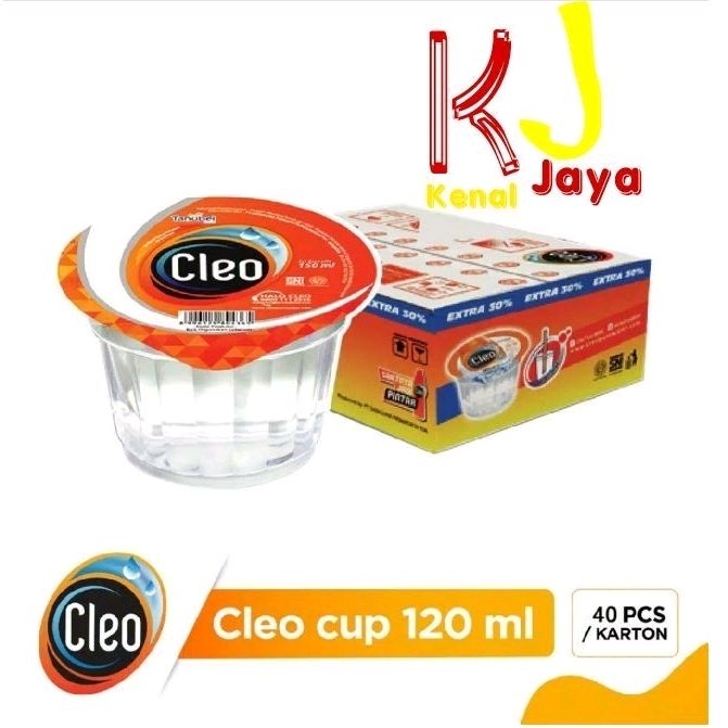 

CLEO Air Mineral /Air Minum Cup Mini 120ml