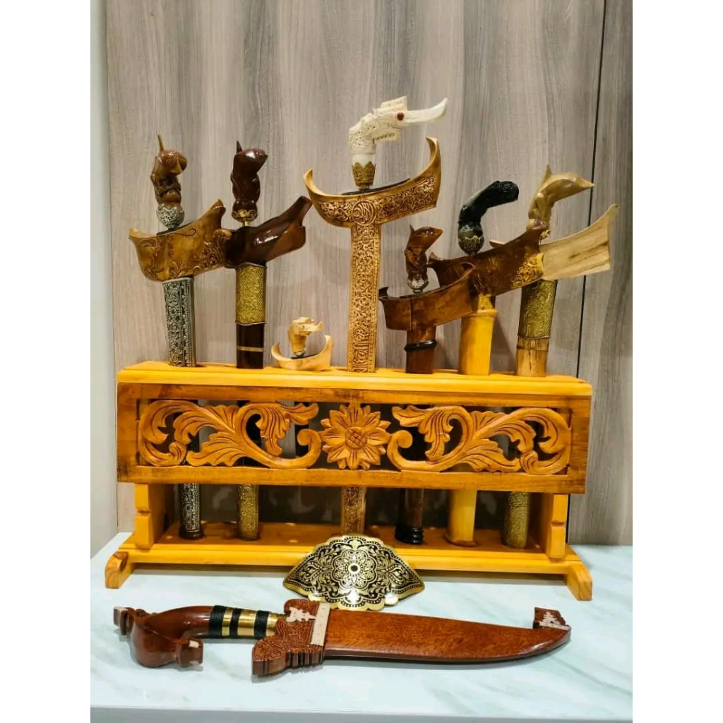 jagrak pusaka isi 5 ukir model bugis
