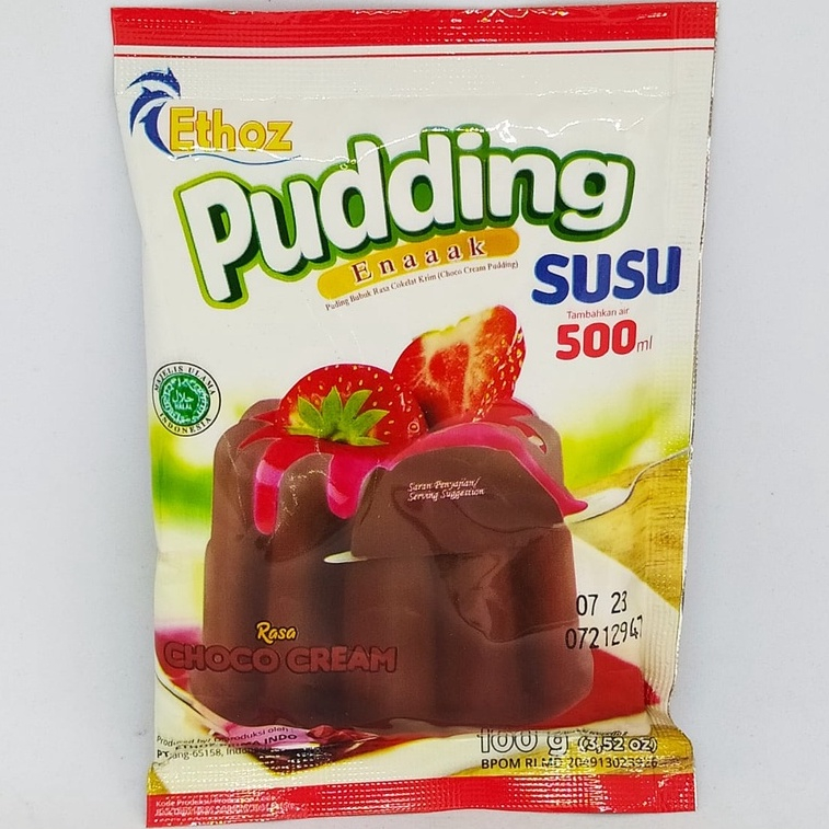 

Ethoz pudding susu rasa cocopandan 100gr