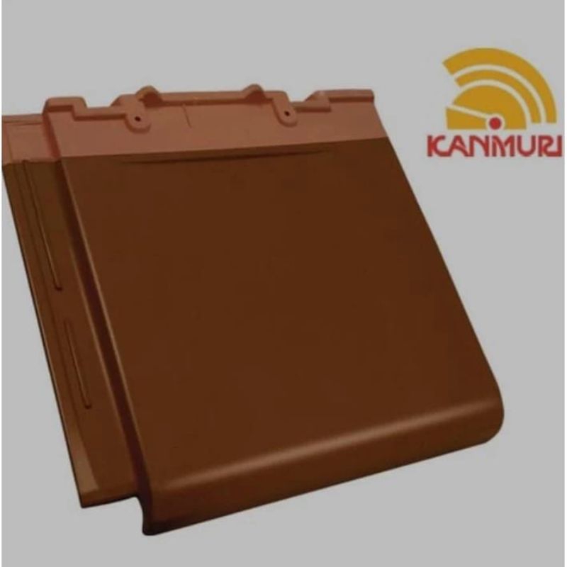 Genteng Keramik Kanmuri Full Flat NATURAL
