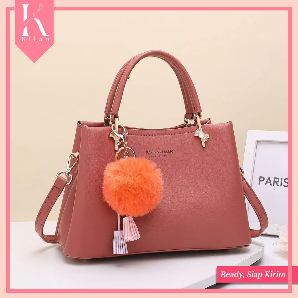 Tas Wanita Humaira 511201 - Hand Bag Impor Paris Classic untuk Gaya Wanita yang Trendy