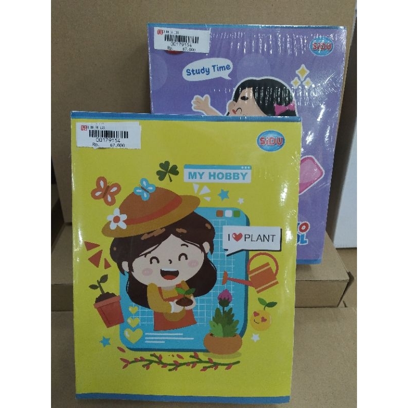 

ROBINSON MART//BUKU TULIS SIDU//58 10pcs