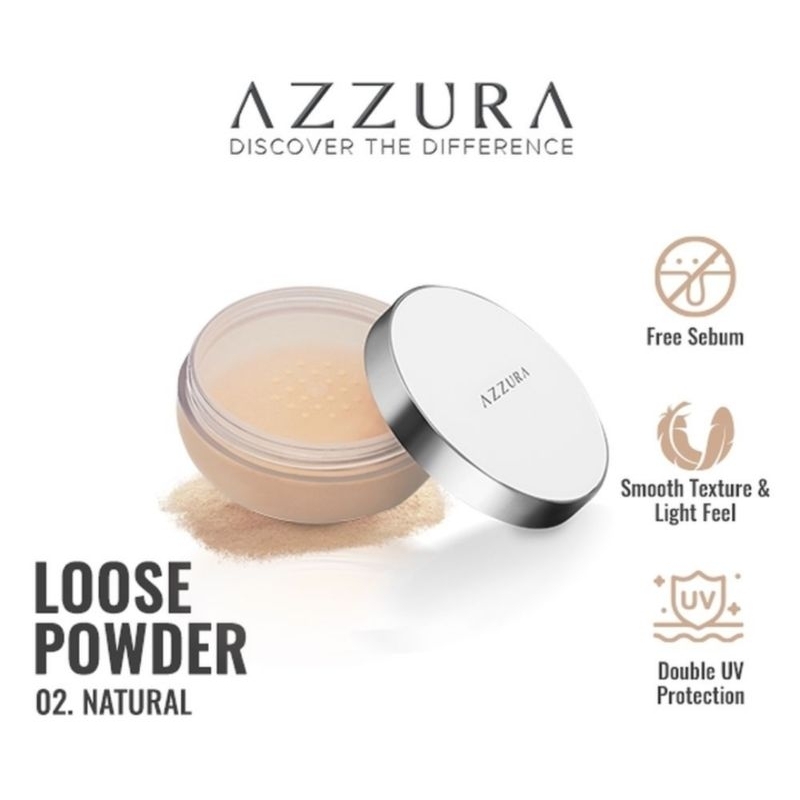 Azzura loose powder l bedak tabur azzura